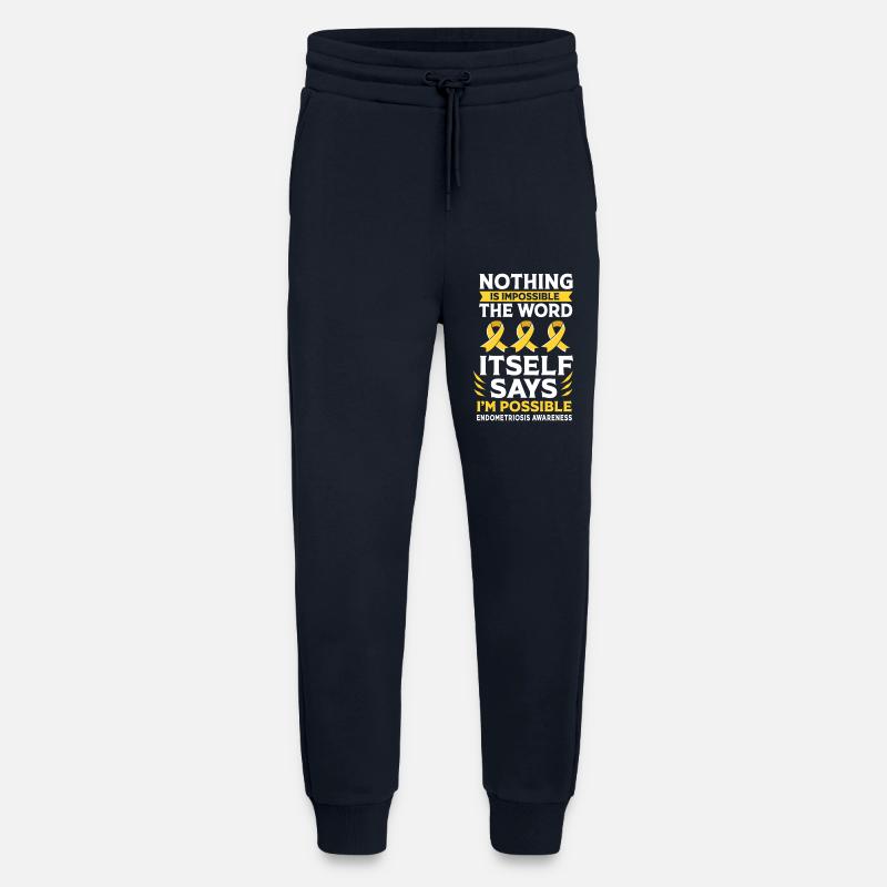 Endo Endometriose - Jogginghose - made by SPREAD - DARK NAVY