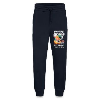 Funny Ukulele Designs and Sayings - Jogging Pants - made by SPREAD  - DARK NAVY - Front