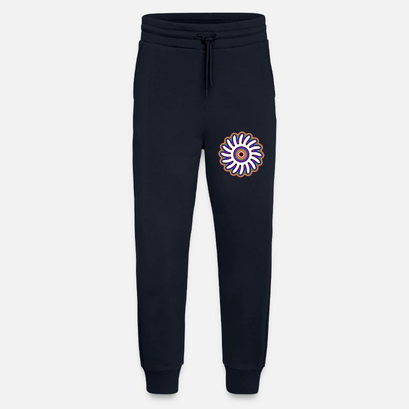 Psychedelic Sun - Jogging Pants - made by SPREAD  - DARK NAVY
