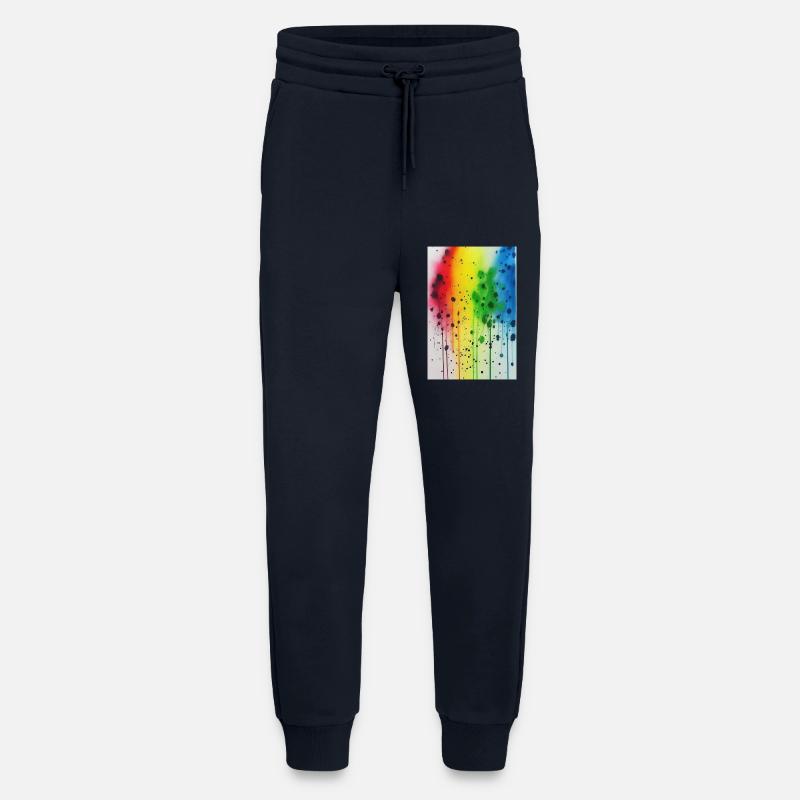 Farbspritzer - Jogginghose - made by SPREAD - DARK NAVY