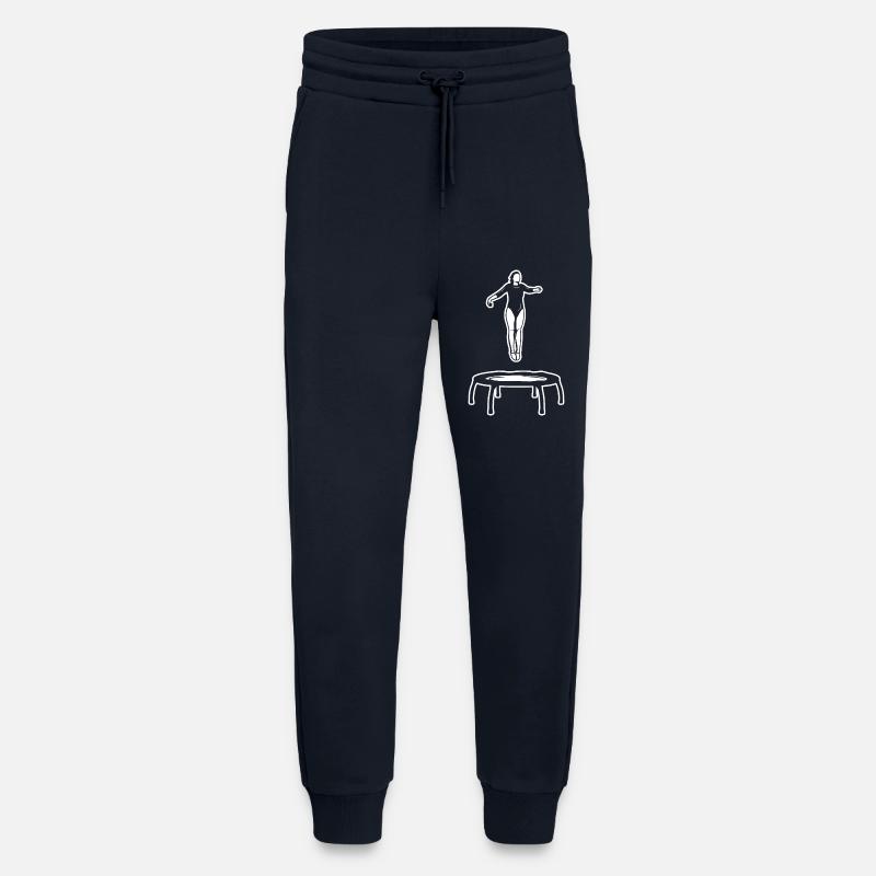 Trampolinspringerin Mädchen - Jogginghose - made by SPREAD - DARK NAVY