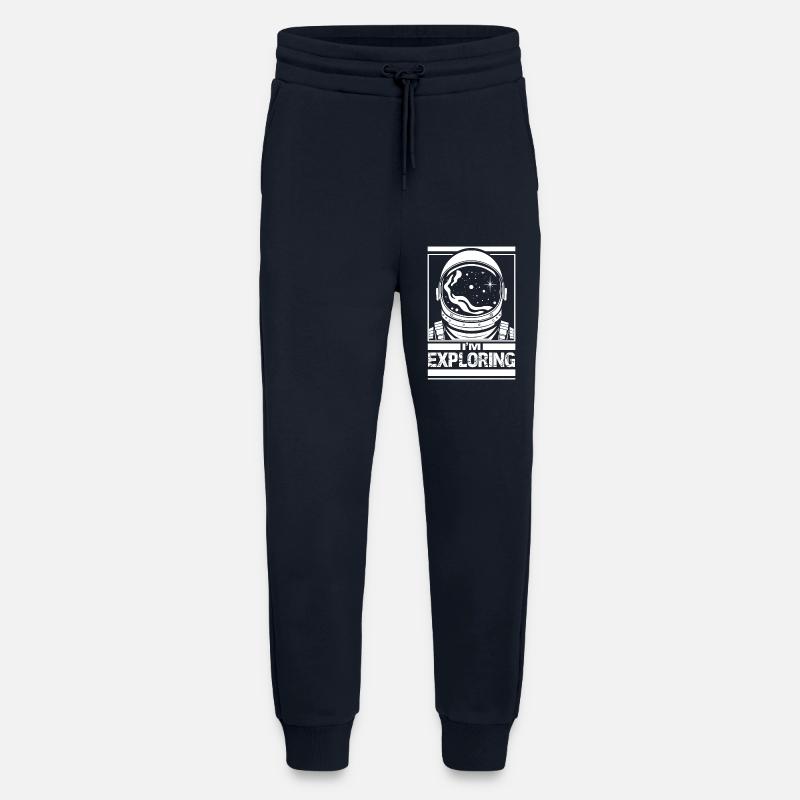 J’explore - Pantalon de jogging bio décontracté fabriqué en UE - DARK NAVY