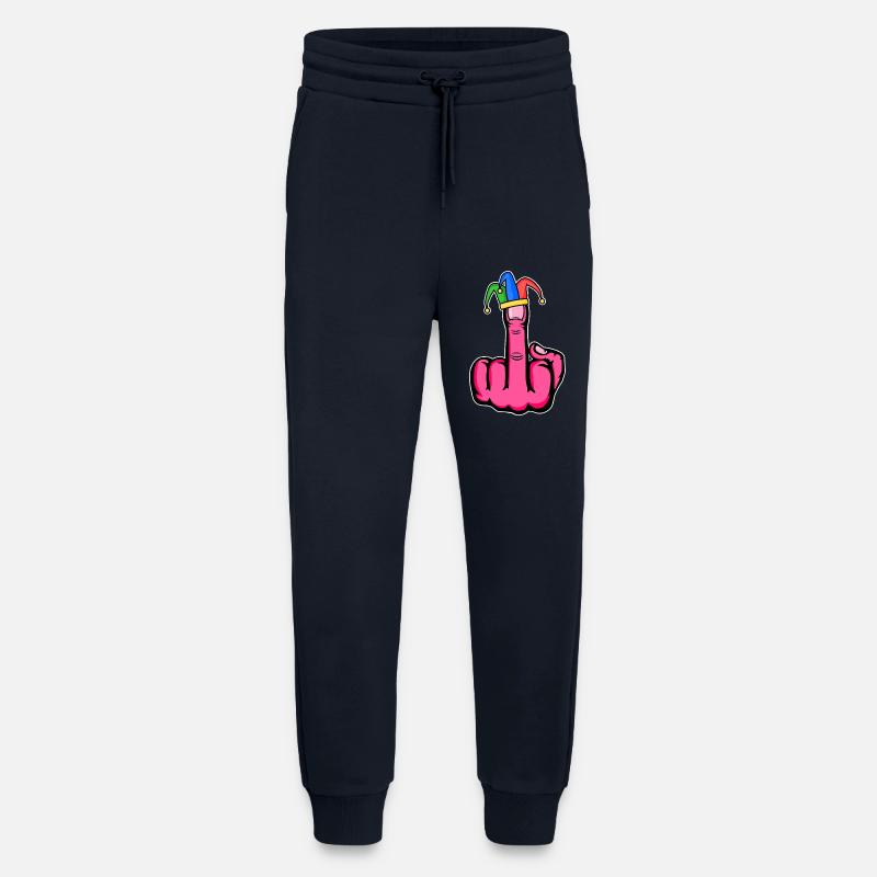 Middle Finger Stingerfinger Carnival - Jogging Pants - made by SPREAD  - DARK NAVY