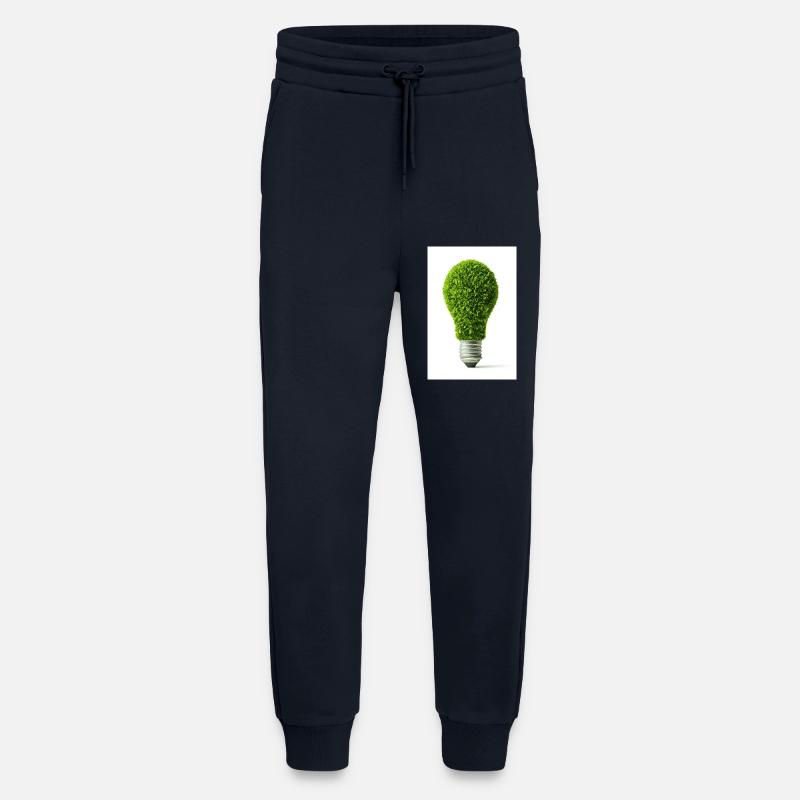 Leafy Glow Glühbirne Design - Jogginghose - made by SPREAD - DARK NAVY
