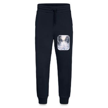 Winterwaldpfad Morgenschein - Jogginghose - made by SPREAD - DARK NAVY - Vorne