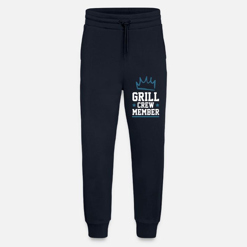 Grill Crew - Jogging Pants - made by SPREAD  - DARK NAVY