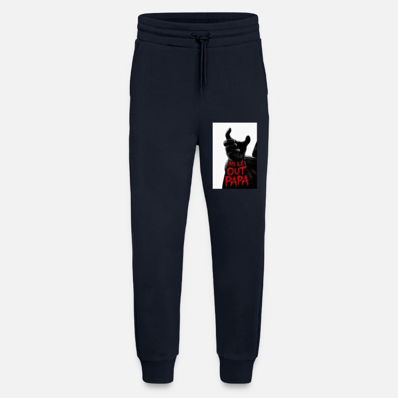 Mi lé out dad 974 - Jogging Pants - made by SPREAD  - DARK NAVY