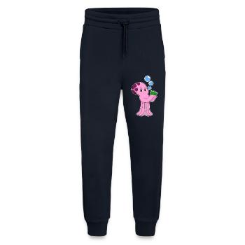 Cartes de poker Krake Poker - Pantalon de jogging bio décontracté fabriqué en UE - DARK NAVY - Devant