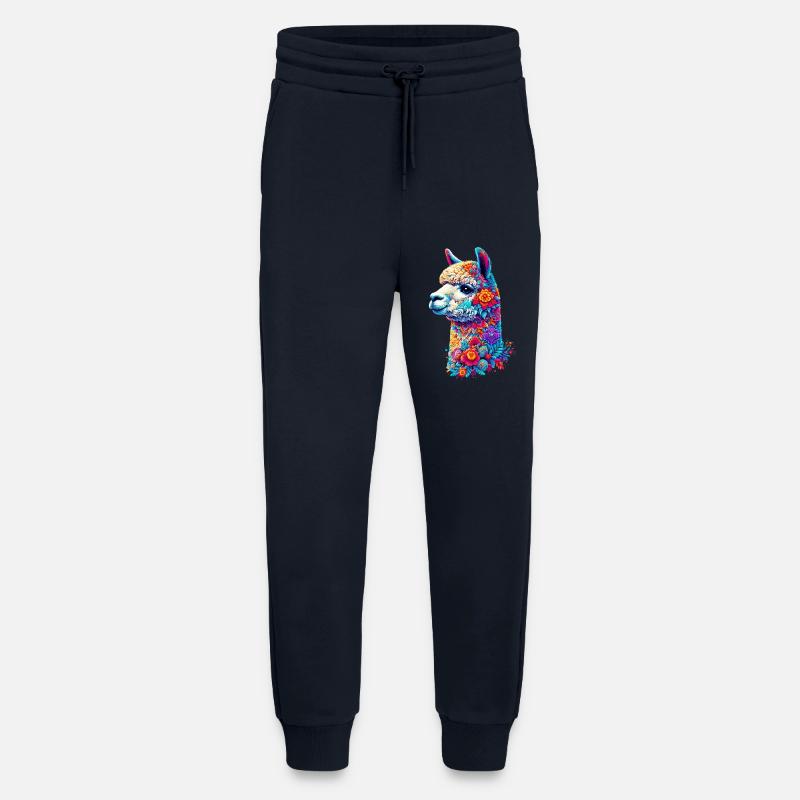 Alpaca - Jogging Pants - made by SPREAD  - DARK NAVY