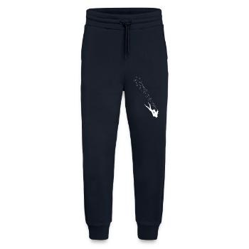 Bulles de Plongeuse - Pantalon de jogging bio décontracté fabriqué en UE - DARK NAVY - Devant