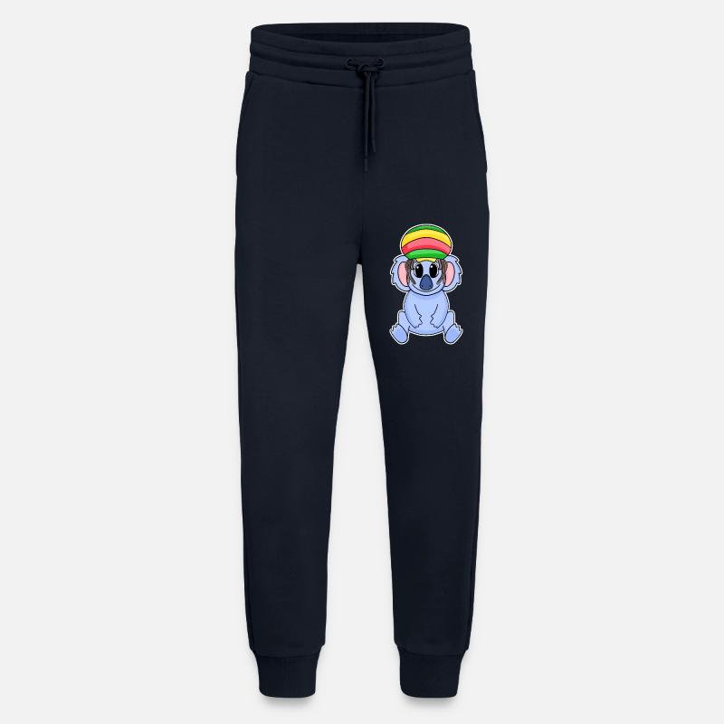 Rasta Koala - Pantalon de jogging bio décontracté fabriqué en UE - DARK NAVY