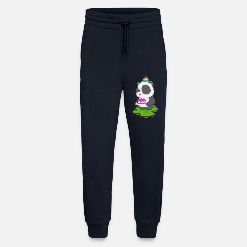 Panda Birthday Cake - Jogging Pants - made by SPREAD  - DARK NAVY