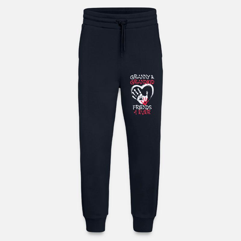 Enkelkind Großmutter Oma Lieblingsoma Statement - Jogginghose - made by SPREAD - DARK NAVY