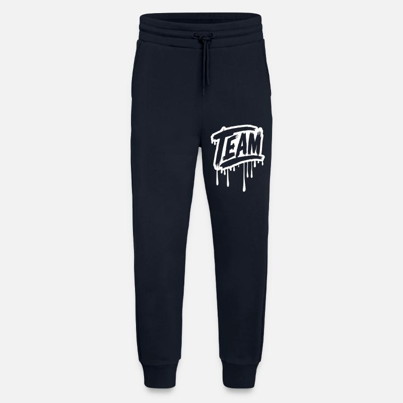 Team Graffiti - Jogginghose - made by SPREAD - DARK NAVY