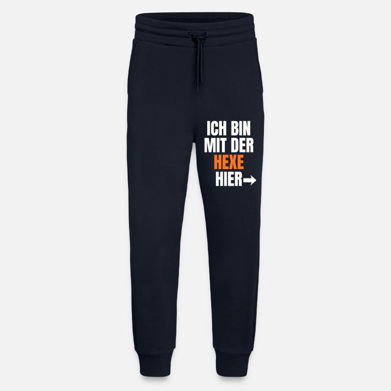 I'm with the witch here - Jogging Pants - made by SPREAD  - DARK NAVY