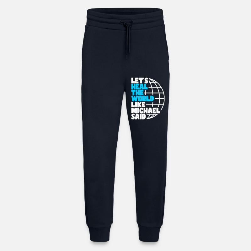 Heal the World - Jogginghose - made by SPREAD - DARK NAVY