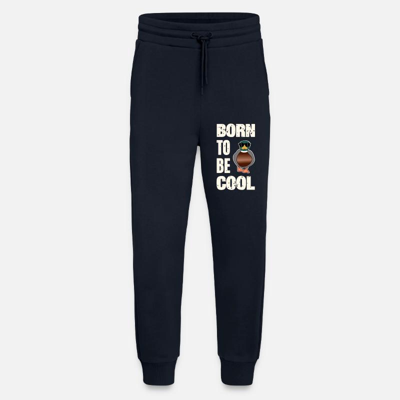 Cooler Enten Spruch  - Jogginghose - made by SPREAD - DARK NAVY