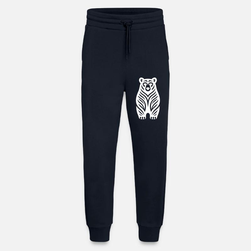 Just a White Bear #4 | N-imal_Wears - Jogginghose - made by SPREAD - DARK NAVY