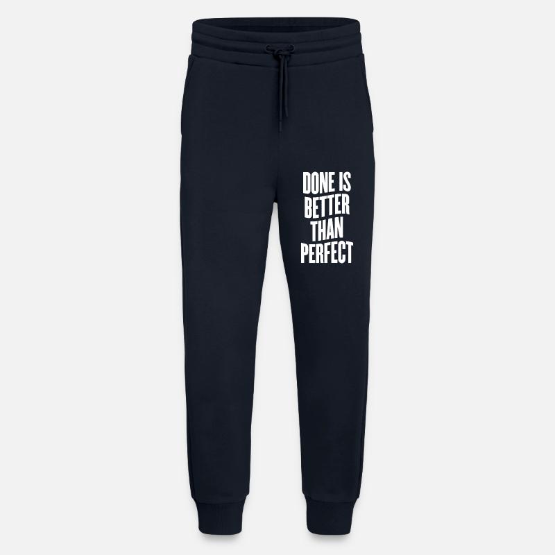 Done is better than perfect - Jogging Pants - made by SPREAD - DARK NAVY
