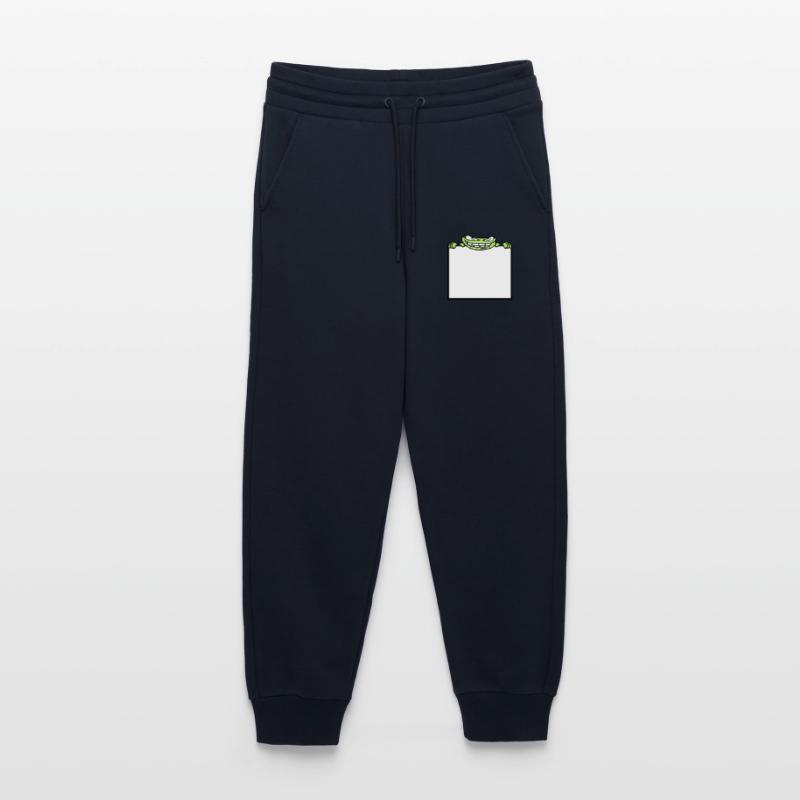 frog shield hide frame text write mau Jogging Pants - made by SPREAD 