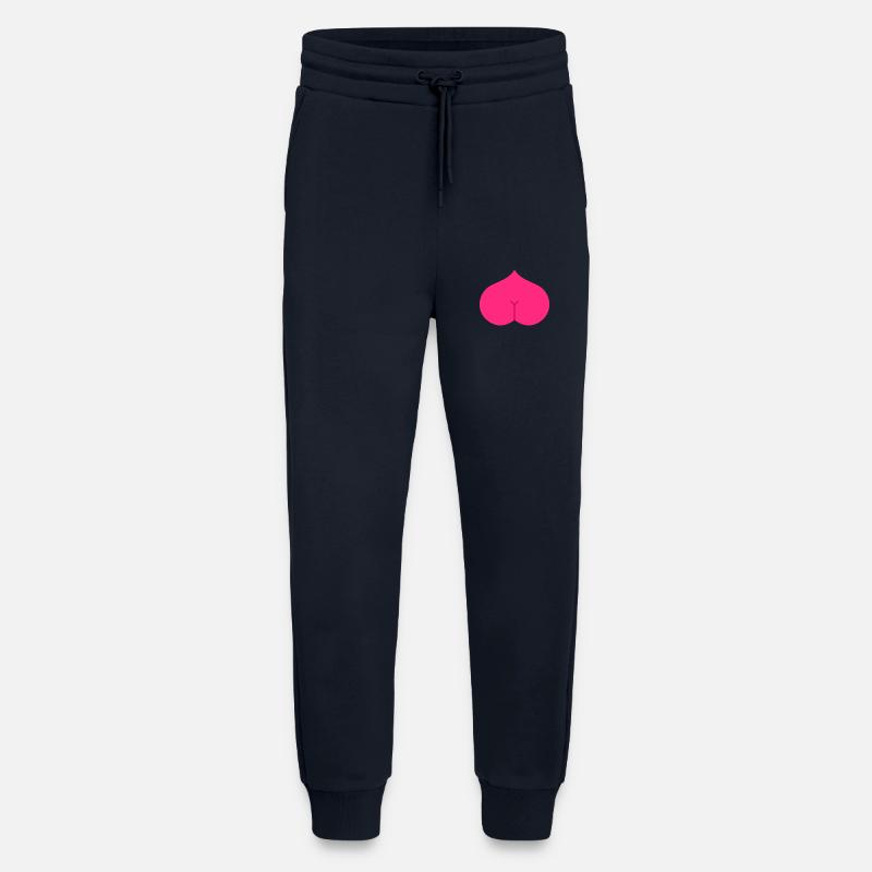 Arsch Herz Popo - Jogginghose - made by SPREAD - DARK NAVY