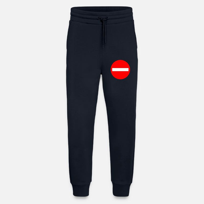 Verkehrsschild Einfahrt Verboten - Jogginghose - made by SPREAD - DARK NAVY