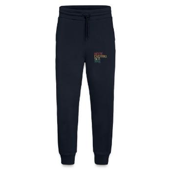 Beste Ehefrau Seit 1948 - Jahrestag Geschenk - Jogginghose - made by SPREAD - DARK NAVY - Vorne