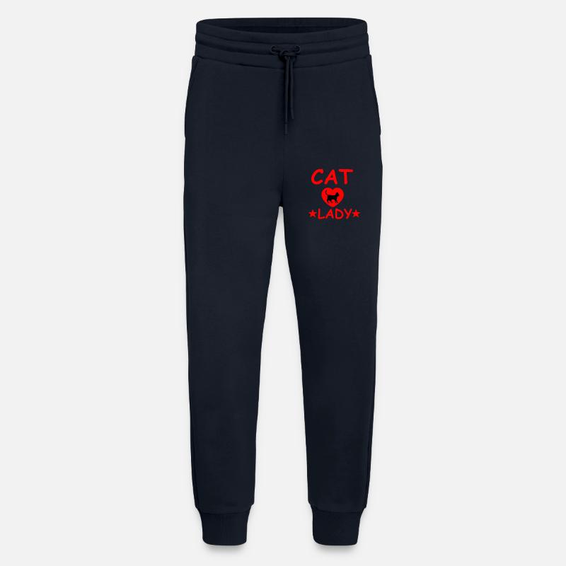 Cat - Jogging Pants - made by SPREAD  - DARK NAVY