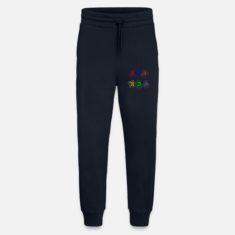 FCK NZS - Jogginghose - made by SPREAD - DARK NAVY