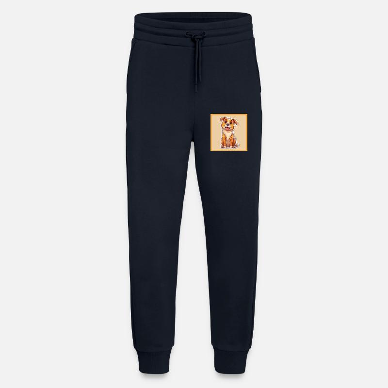 Hund Karikatur 7 - Jogginghose - made by SPREAD - DARK NAVY