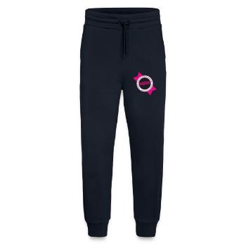 Meilleure BANQUIERE - Pantalon de jogging bio décontracté fabriqué en UE - DARK NAVY - Devant