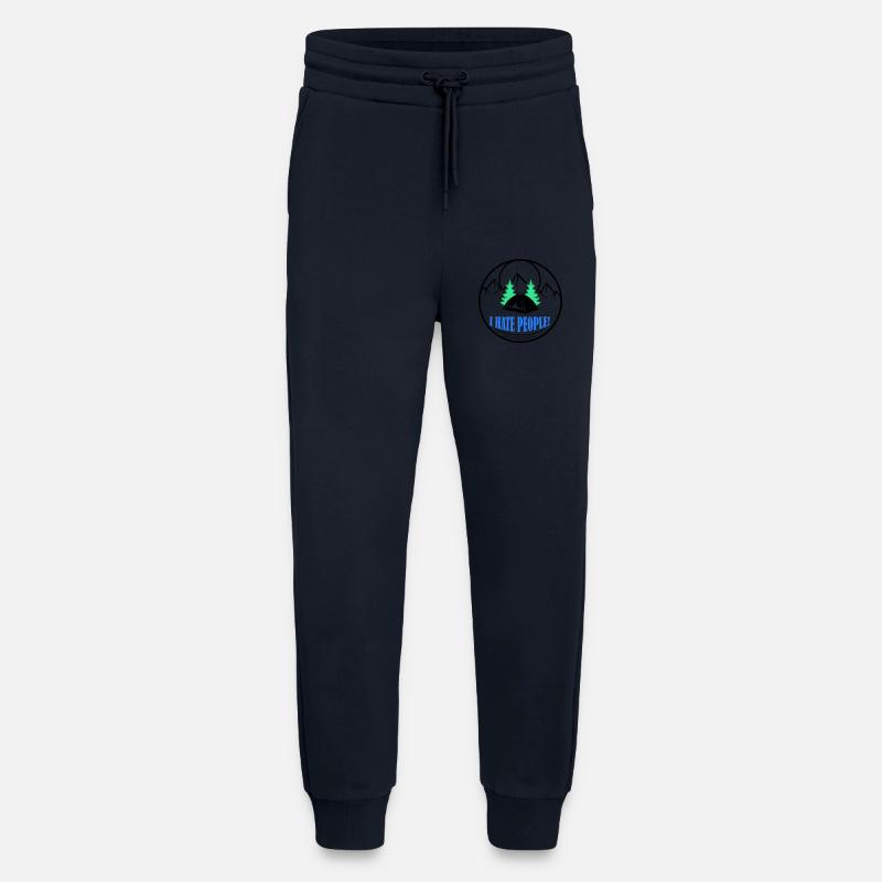 i hate people - Jogginghose - made by SPREAD - DARK NAVY