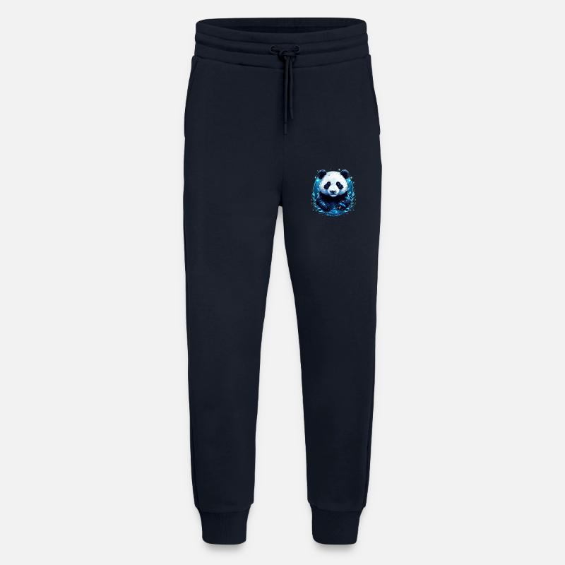 Panda im Wasser - Jogginghose - made by SPREAD - DARK NAVY