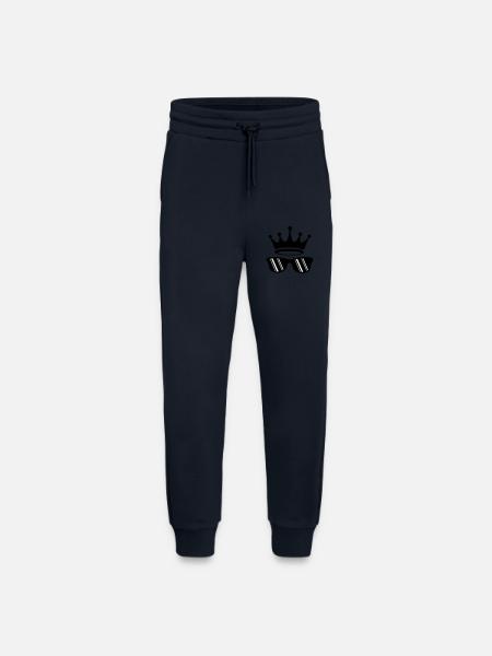 Sonnenbrille Krone Urlaub - Jogginghose - made by SPREAD - DARK NAVY