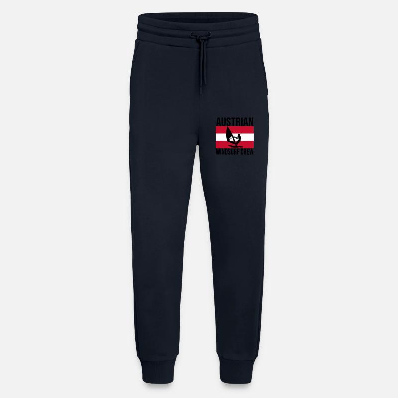 Austrian Windsurf Crew Shirt - Jogginghose - made by SPREAD - DARK NAVY