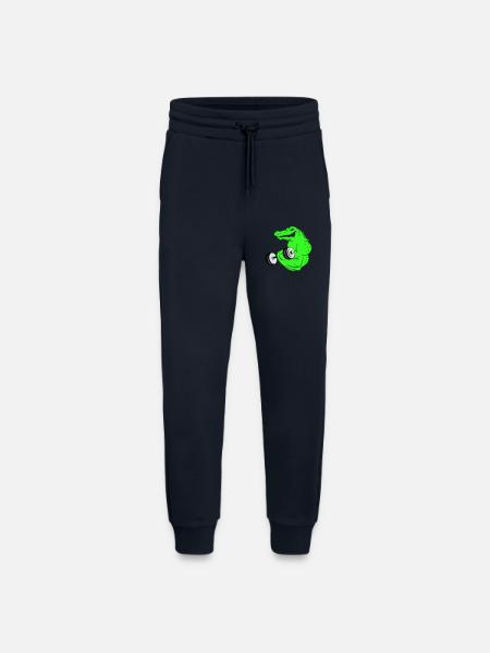 fitness crocodile 02 - Jogginghose - made by SPREAD - DARK NAVY