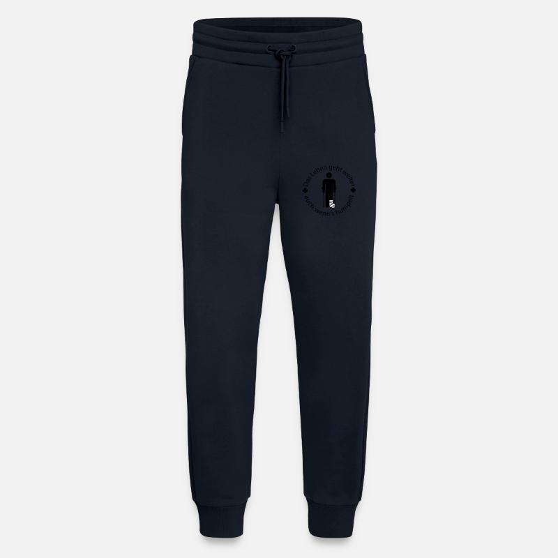 Gipsbein - Jogginghose - made by SPREAD - DARK NAVY