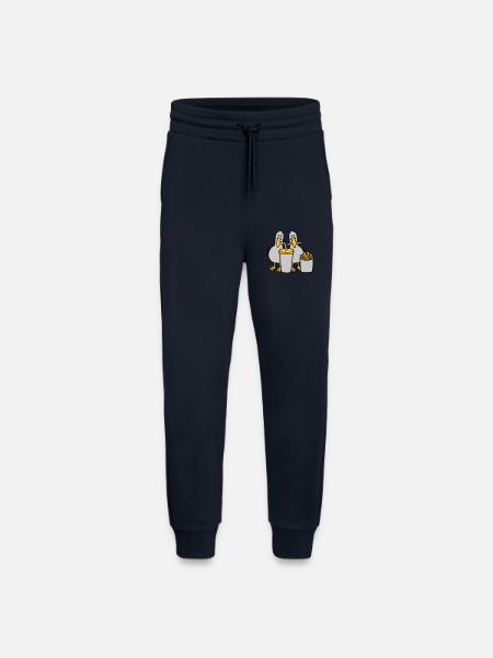Fast food stolen seagulls - Jogging Pants - made by SPREAD - DARK NAVY