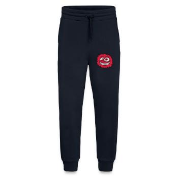Monster Crazy Comic Face - Jogging Pants - made by SPREAD  - DARK NAVY - Front