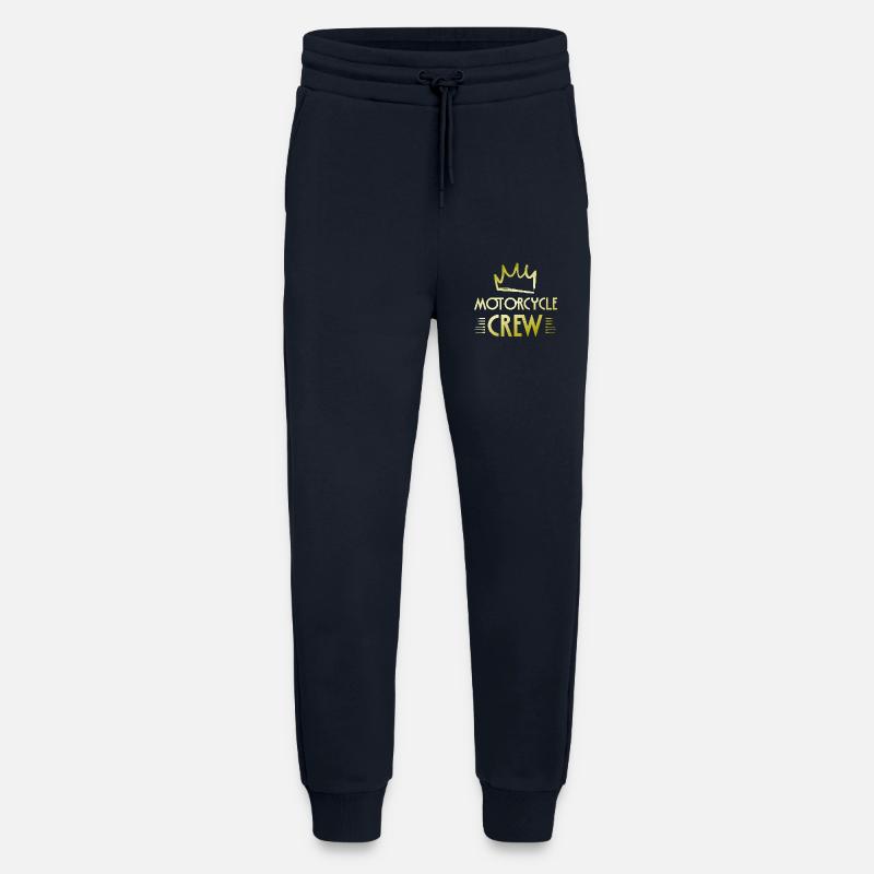 Motorcycle Crew - Jogging Pants - made by SPREAD  - DARK NAVY