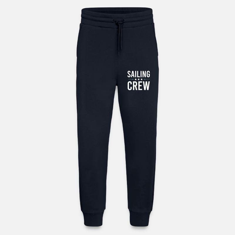 Équipage de navigation - Pantalon de jogging bio décontracté fabriqué en UE - DARK NAVY