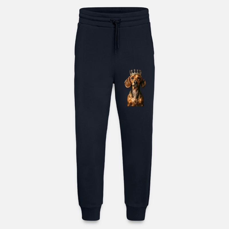 Teckel - Pantalon de jogging bio décontracté fabriqué en UE - DARK NAVY