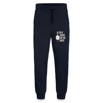 goose on the loose - Jogginghose - made by SPREAD - DARK NAVY - Vorne