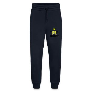beer festival 01 - Jogging Pants - made by SPREAD  - DARK NAVY - Front