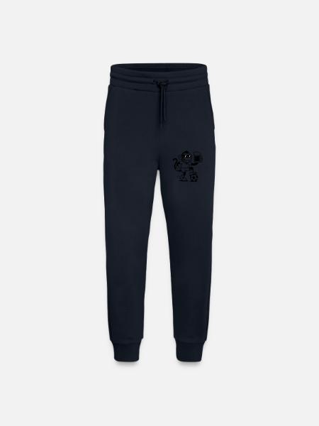 Bier Affe Fussball - Jogginghose - made by SPREAD - DARK NAVY