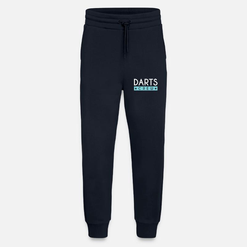 Équipe de fléchettes - Pantalon de jogging bio décontracté fabriqué en UE - DARK NAVY
