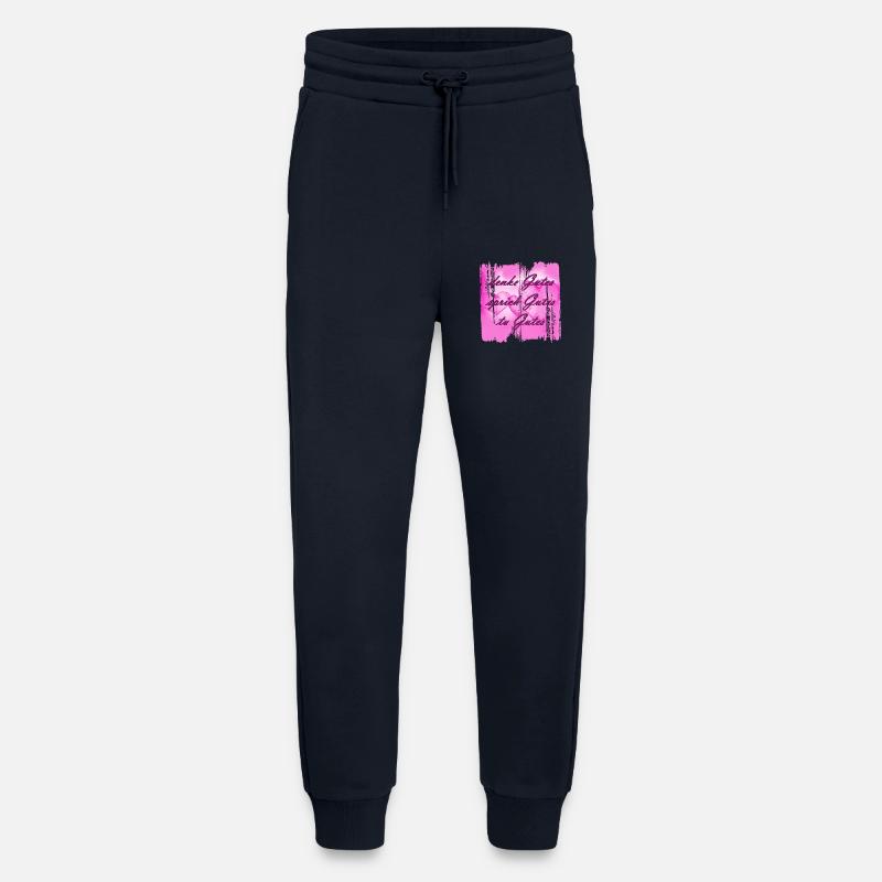denke gutes 1 - Jogginghose - made by SPREAD - DARK NAVY
