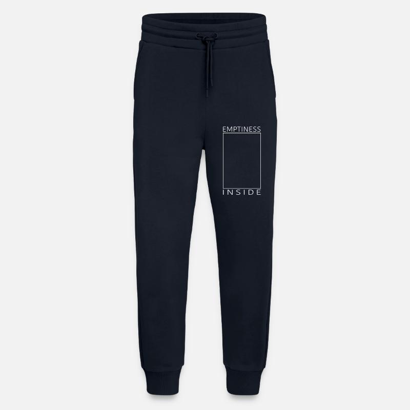Le vide à l’intérieur - Pantalon de jogging bio décontracté fabriqué en UE - DARK NAVY