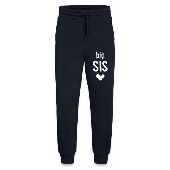 Grande Sœur - Pantalon de jogging bio décontracté fabriqué en UE - DARK NAVY - Devant