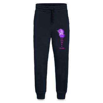 unicorn keep calm - Jogginghose - made by SPREAD - DARK NAVY - Vorne